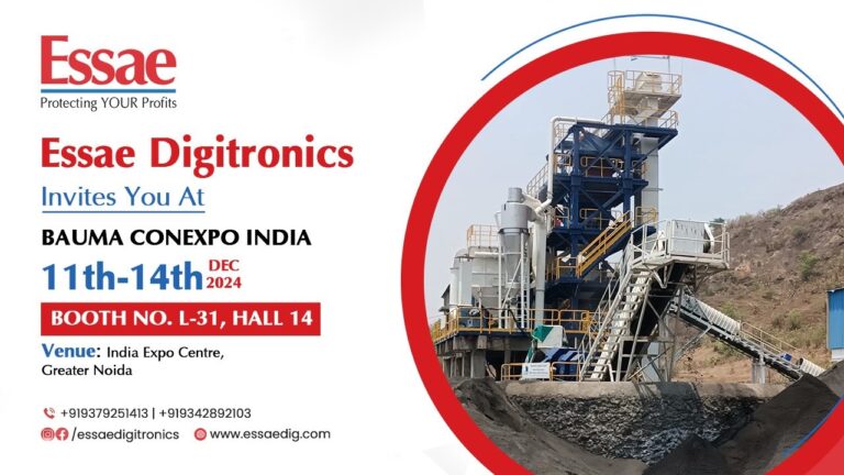 Essae Digitronics Invites You to Bauma CONEXPO INDIA 2024